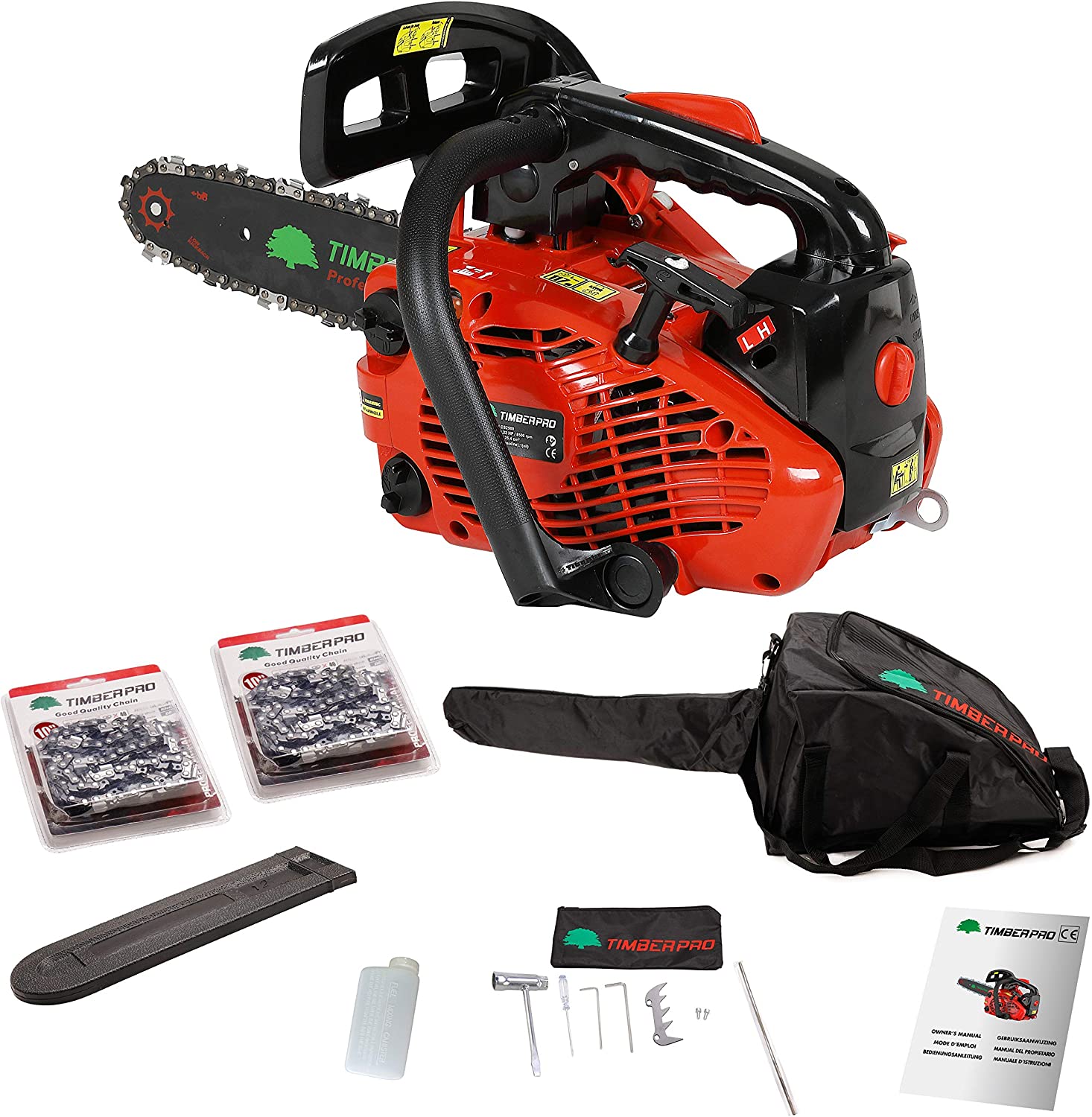 Élagueuse thermique Timberpro CS2500 de 25,4 cm³