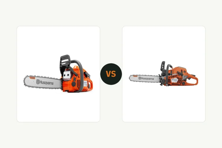 Husqvarna 450 II vs 550 XP Mark II